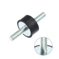 4pcs M6 Car Anti Vibration Rubber Isolator Damper 20x10mm Bobbin Mount Shock Absorb Mounts For Compressors Vv Engines 