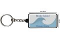 Americanphoenix Beautiful Unique Rhode Island Keychain Usa Souvenir State Collectible Design Flexible Silicone Keyring Lanyard 