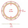 Caltric Clutch Friction And Steel Plates Compatible With Suzuki Gn125e 1991 1992 1993 1994 1995 1996 1997