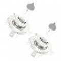 Caltric 2 Headlight Bulb Compatible With Yamaha 1sc-h4314-00-00 5st-h4314-10-00 12v-35 35w