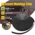 Saihisday Rv Insert Molding Trim 7 8 Travel Trailer Screw Cover Black 100ft Camper Exterior For Making Cleaning Easier