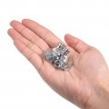 Uxcell 10pcs 8mm Spring Band Type Action Fuel Silicone Vacuum Hose Pipe Clamp Low Pressure Air Clip Zinc Plated