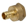 Recpro 1 2 Pex X Fpt Brass Adapter Fitting Corrosion-resistant To Female Pipe Thread Connector Leak-free Plumbing For Rv Camper 
