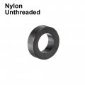 Uxcell Nylon Round Spacer Washer 4 2mm Id 7mm Od Height For M4 Screws Black 300pcs