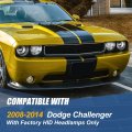 Auto Dynasty Ch2503219 Hid Projector Headlight Lamp Compatible With Dodge Challenger 2008-2014 Passenger Right Side Chrome