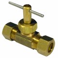 Lasco 17-1531 8-inch Compression By 3 Straight Brass Needle Valve 