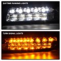 Acanii For 1999-2006 Gmc Yukon Sierra 1500 2500 3500 Chrome Housing Led Bumper Lights Signal Parking Lamps Assembly