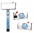 Unc Tar Heels Magnetic Mailbox Cover 2-pack Post Officially Licensed Collegiate Product 