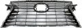 A Kuafu Front Upper Grille Assembly Compatible With 2016-2019 Lexus Rx350 Rx450h Rx350l W O Camera Hole Gray