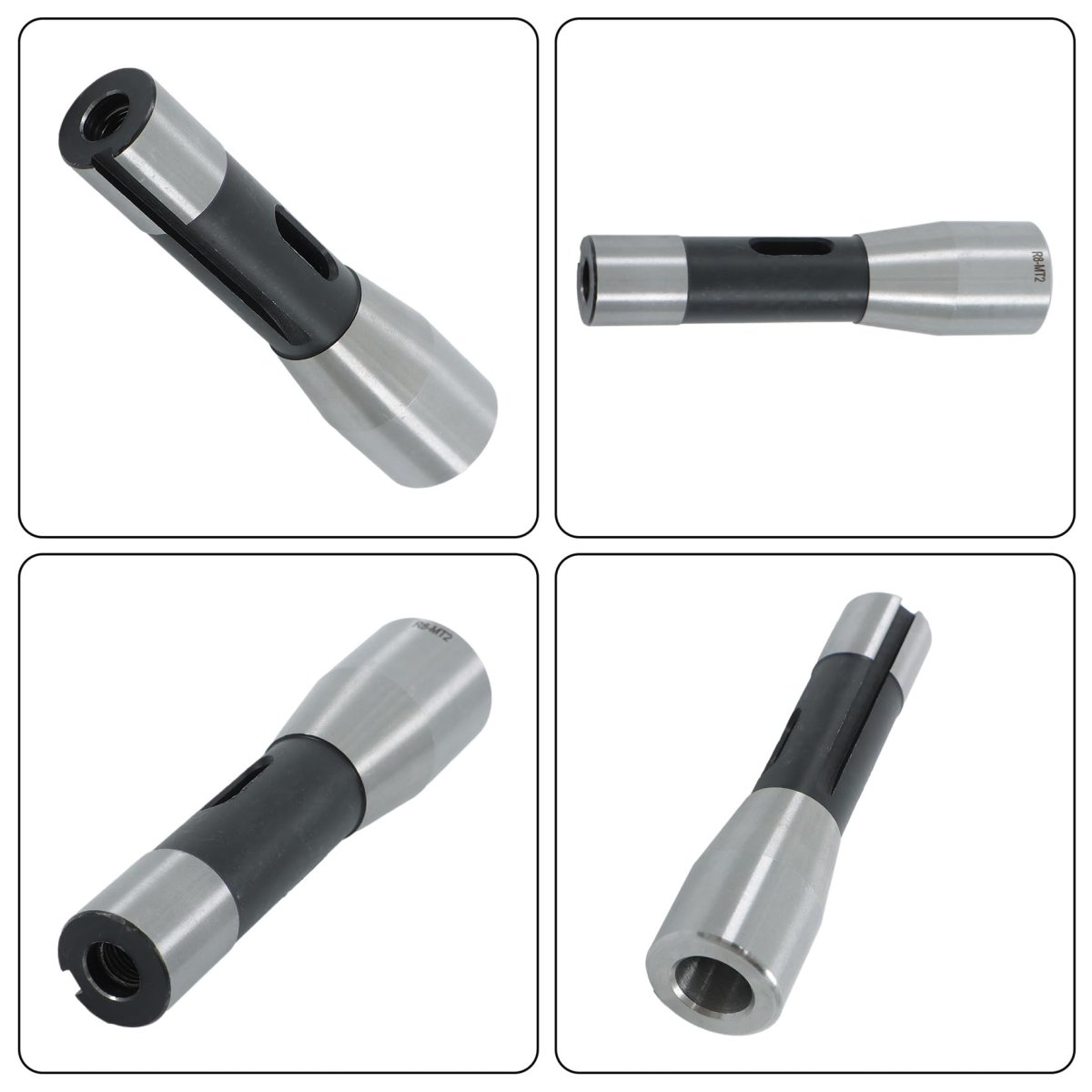 R8 Shank To 2mt Sleeve Taper Drill Chuck
