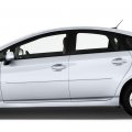 Dawn Enterprises Fe-pri10 Finished End Body Side Molding For Toyota Prius Clearwater Blue Metallic 8w1 