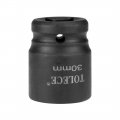 Uxcell 3 4-inch Drive By 30mm 6-point Shallow Impact Socket For Ratchets Torque Electric Wrenches Cr-mo Metric