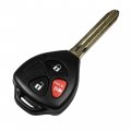 3 Button Remote Uncut Key Shell For Scion Xb 2008 2009 Detachable Fob And Blade