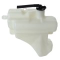 Ma3014116 Factory Style Car Coolant Reservoir Overflow Bottle Tank With Cap And Hose Compatible Mazda Cx-7 2010-2012 Bare White