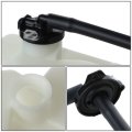Ma3014116 Factory Style Car Coolant Reservoir Overflow Bottle Tank With Cap And Hose Compatible Mazda Cx-7 2010-2012 Bare White