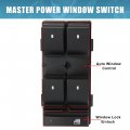 1 Set Power Window Switch With Removal Tool Driver Passenger Side Master Control 20945129 For Chevrolet Silverado 1500 07-13