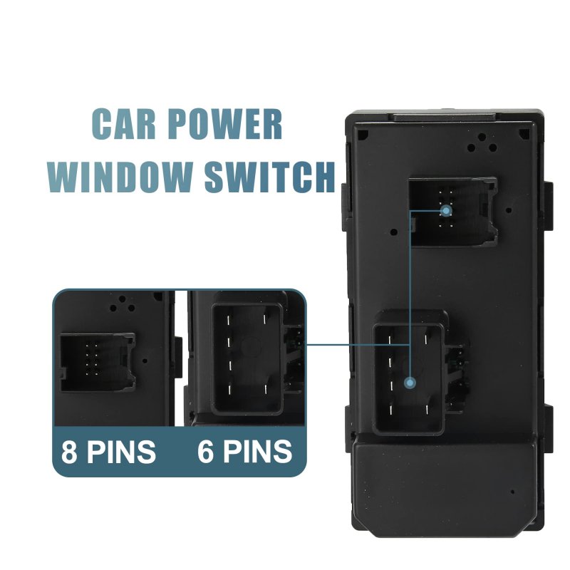 1 Set Power Window Switch With Removal Tool Driver Passenger Side Master Control 20945129 For Chevrolet Silverado 1500 07-13
