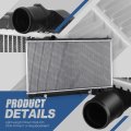 Dpi 13334 Factory Style 1-row Cooling Radiator Compatible With Lexus Gs450h 2008-2011 Aluminum Core