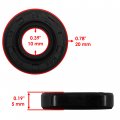 Caltric Water Pump Impeller And Seal Kit Compatible With Kawasaki Mule 2500 Kaf620 1994-2000
