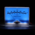 Vu Panel Meter Analog- Amplifier Power -level Backlight Table For Stereo 