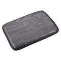 1pcs 30x21cm 11 81 X8 27 Universal Car Armrest Box Cover Pad Booster Pads Cushion Waterproof Gray 