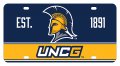 North Carolina Greensboro Spartans Metal License Plate 