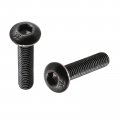 Uxcell M3x14mm M3x25mm Thread 10 9 Alloy Steel Button Head Hex Socket Cap Screw Bolt 200pcs