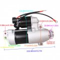 Outboard Engine 67f-81800-00 01 02 03 04 Starter Motor For Yamaha 75hp 80hp 90hp 100hp 50-804312t1 8m6007420 8m0065220 Mercury