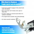 Uxcell No 6f2z-1743150-a Rear Tailgate Trunk Lift Gate Latch Lock Actuator Fit Ford Freestar 2004-2007 For Mercury Monterey