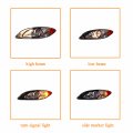 Everesthd Pair Headlights Assembly For International Prostar 2009-2017 Included All Bulbs Left Driver Right Passenger Side