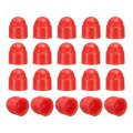 20pcs Hex Nut Cover M6x10x14mm Plastic Dome Protection Cap Screws Bolt Covers For Indoor Outdoor Furniture Automotive Bolts 