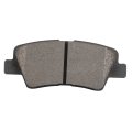 Rear Ceramic Disc Brake Pad Set D1594 For Hyundai Elantra Gt Sonata Veloster And Kia Cadenza Forte Soul 4 Piece Kit With
