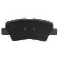 Rear Ceramic Disc Brake Pad Set D1594 For Hyundai Elantra Gt Sonata Veloster And Kia Cadenza Forte Soul 4 Piece Kit With