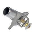 Pontiac Firebird 1998 99 00 01 2 Engine Coolant Thermostat Housing Metal Material Natural Finish Gasket 4 39 Inches Flange 