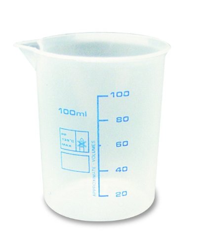 Wirthco 94100 Funnel King General Purpose Graduated Measuring Container 100 Ml Capacity