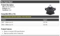 Marketplace Auto Parts Rear Engine Mount Compatible With 2004-2008 Acura Tl 3 2l 5l V6