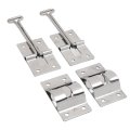 Trailer Door Latch Made Of 304 Stainless Steel Ensure Maximum Security For Rv Truck And Convenient Installation Easy To Clean