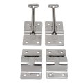 Trailer Door Latch Made Of 304 Stainless Steel Ensure Maximum Security For Rv Truck And Convenient Installation Easy To Clean