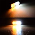4pcs Ultra Slim 20-led Amber White Warning Emergency Flashing Strobe Light Bar Car Truck 12v 24v