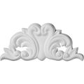 Ekena Millwork Onl08x04x01ed 8 5 8-inch W X 3 7 H P Edinburgh Leaf Center Onlay 