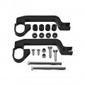 Powermadd Sentinel Handguards With Atv Mx Mount Kit Black Black 