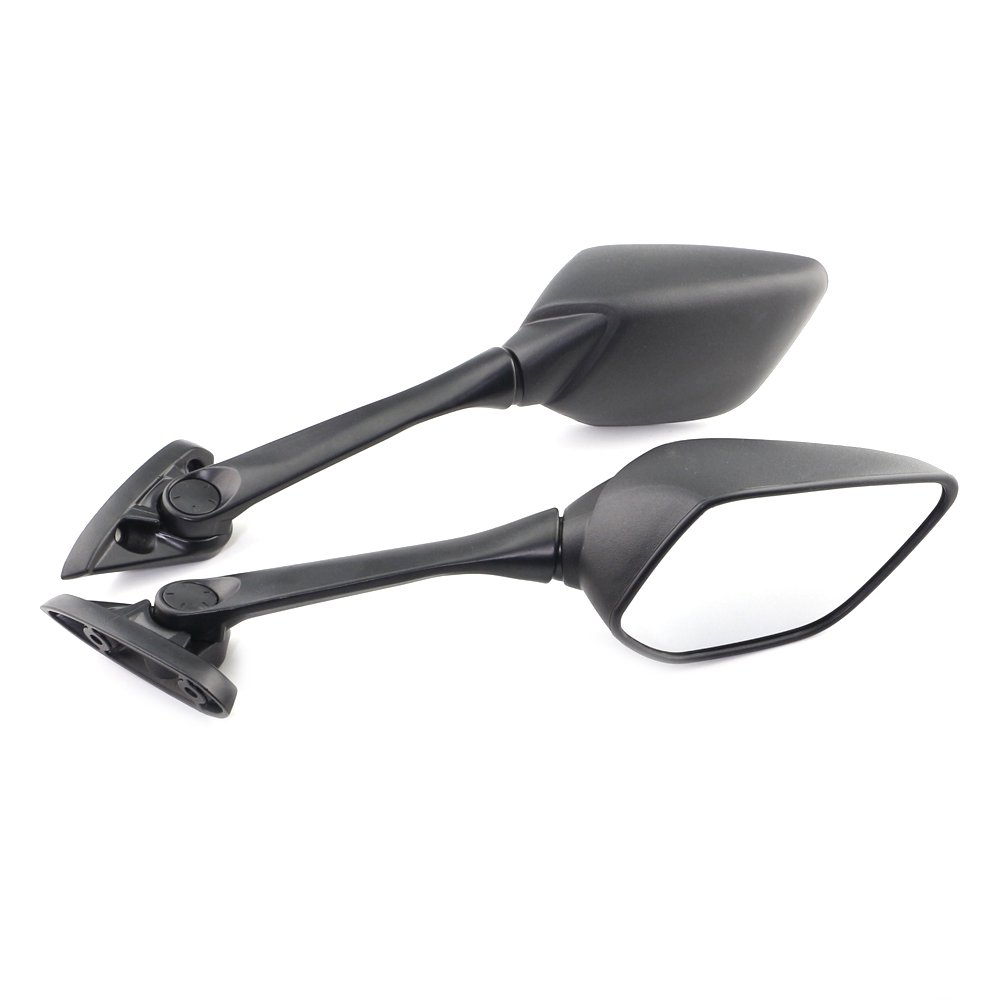 Racing Motorcycle Rearview Side Mirrors Black For Yzf R3 And R25 Rh07j Rg10j 2014 To 2018 Convex Hd Glass Fairing With 360