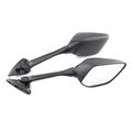 Racing Motorcycle Rearview Side Mirrors Black For Yzf R3 And R25 Rh07j Rg10j 2014 To 2018 Convex Hd Glass Fairing With 360