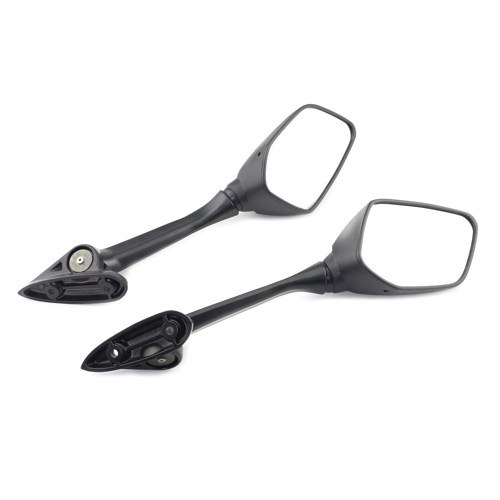 Racing Motorcycle Rearview Side Mirrors Black For Yzf R3 And R25 Rh07j Rg10j 2014 To 2018 Convex Hd Glass Fairing With 360