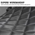 Lorababer Motorcycle Leather Diver Passenger Seat Cover Cushion Pad Compatible With H-onda Rebel Cmx1100 Cm1100 Cmx Cm 1100