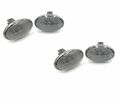 4 Pcs Clear Side Fender Lights With Leds For 1999-2010 F-350 F-450 Super Duty Dually Trucks Factory Installed B01d0r01hq 