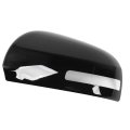 Abs Outlander 2013-2019 Rearview Mirror Housing Cover Cap High Strength Weather Easy Installation Simple Install Process
