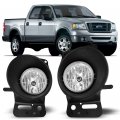 Fog Light Assembly For 2005 2006 2007 2008 Ford F 150 And 2010 Lincoln Mark Lt H10 12v 42w Halogen Bulbs Driver Passenger Side 