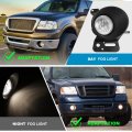 Fog Light Assembly For 2005 2006 2007 2008 Ford F 150 And 2010 Lincoln Mark Lt H10 12v 42w Halogen Bulbs Driver Passenger Side