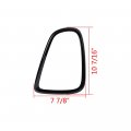 Astra Depot Pair Glossy Black Tail Light Trim Rings Compatible With 2007-2015 Bmw Mini Cooper R56 R57 R58 R59 Mc2812100